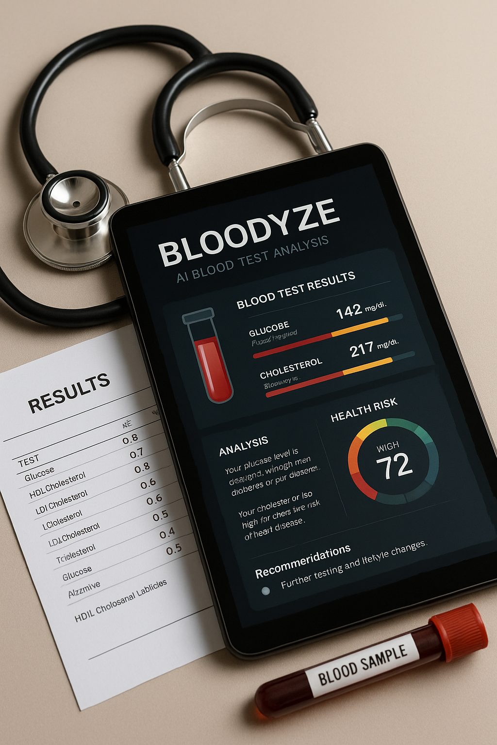 【血液データ×AI】血液検査の見える化支援ツール「Bloodyze(ブラダイズ)」提供開始|“検査の数値”を“気づき”に変えるAI
