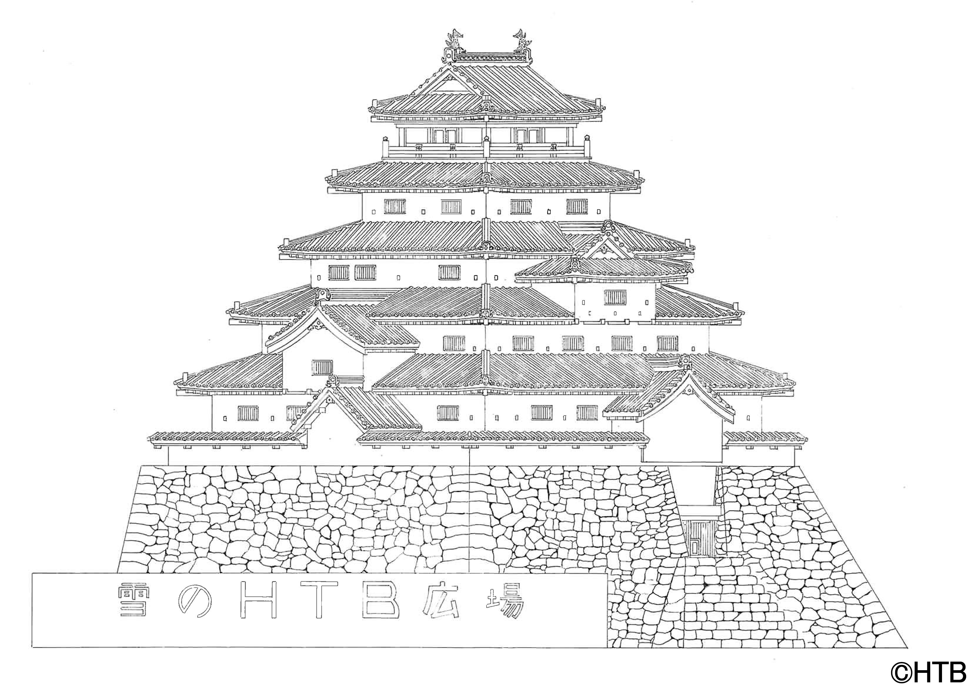 2026さっぽろ雪まつり「雪のHTB広場」大雪像は『会津 鶴ヶ城』(C)HTB