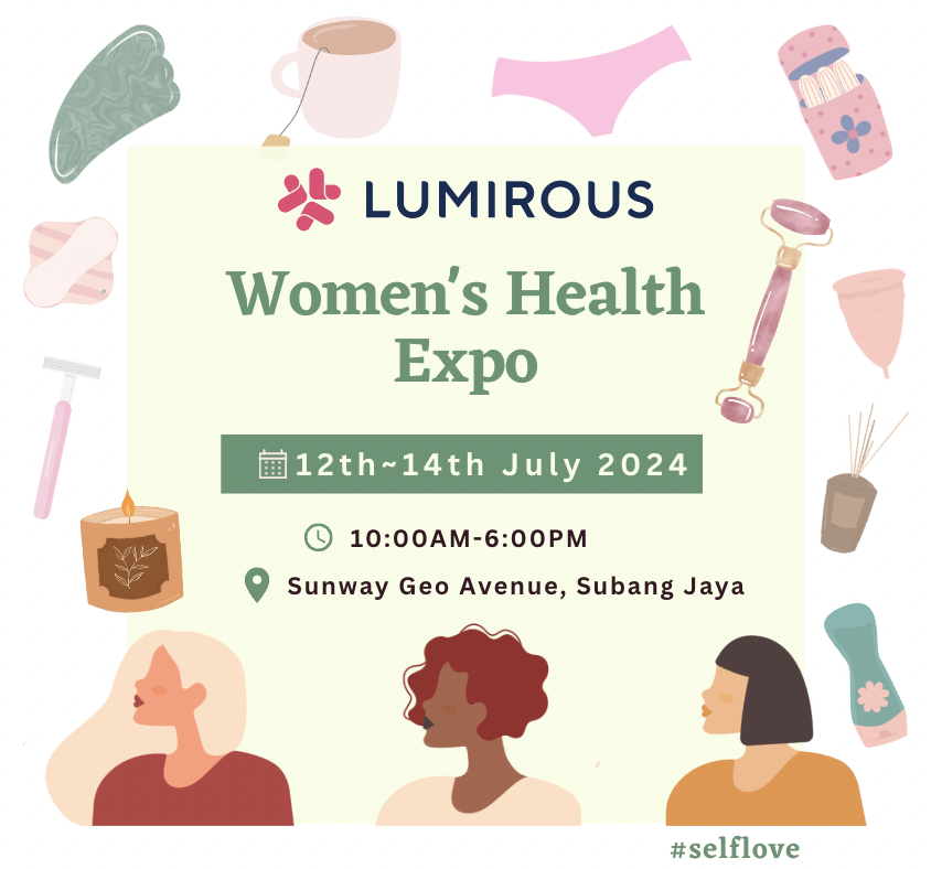 【LUMIROUS】2024年7月12日(金)～14日(日)マレーシア初となるフェムテックイベント「Women’s Health Expo