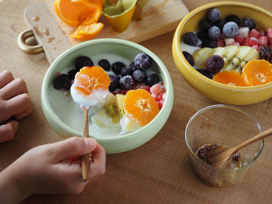 たべやすい器 新色:きみどり