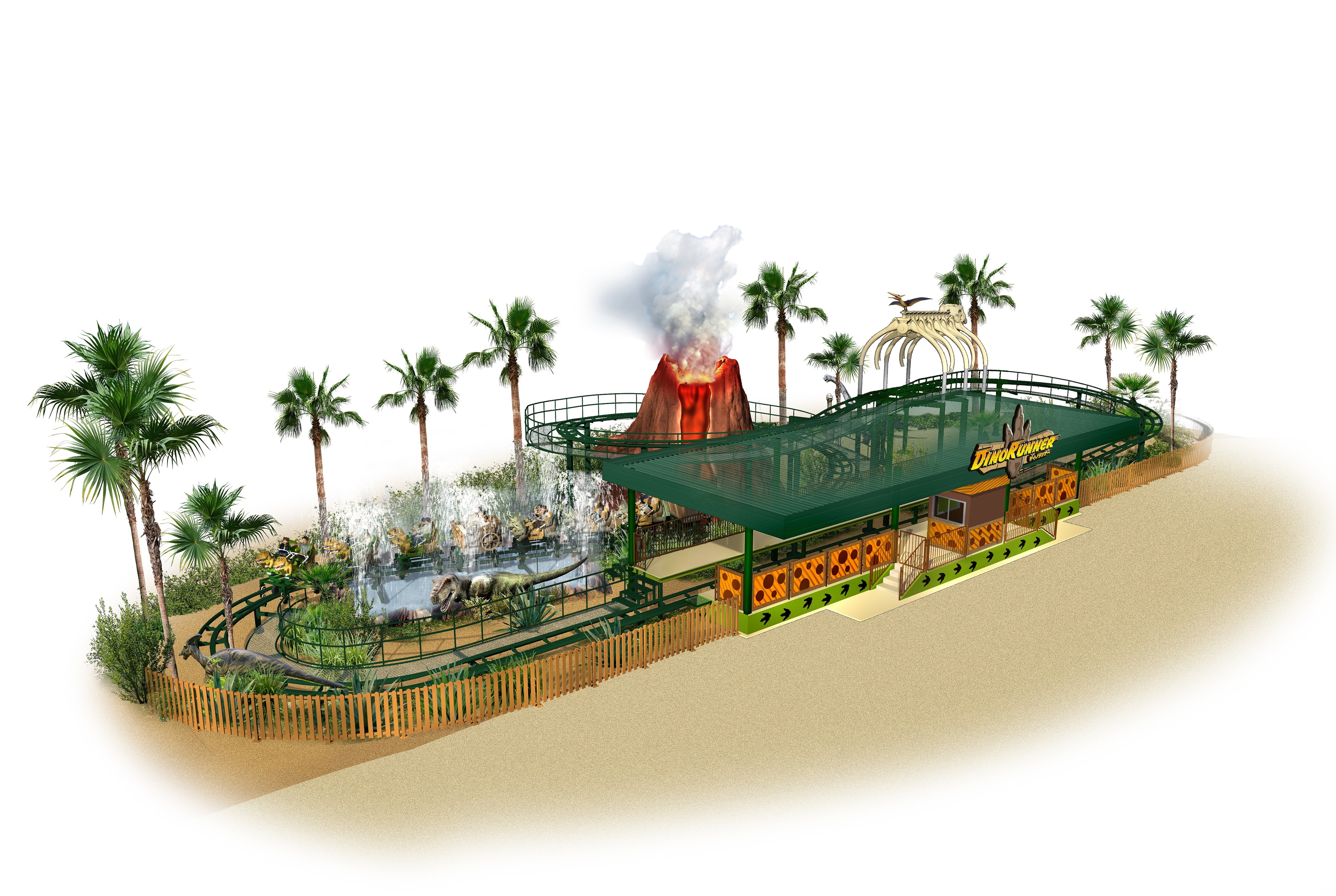 貸出画像「ディノランナー(イメージ)①」