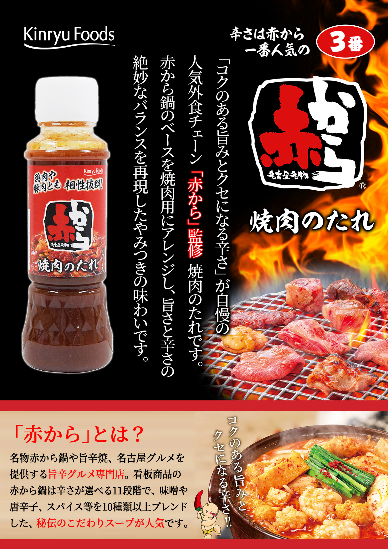赤から焼肉のたれ