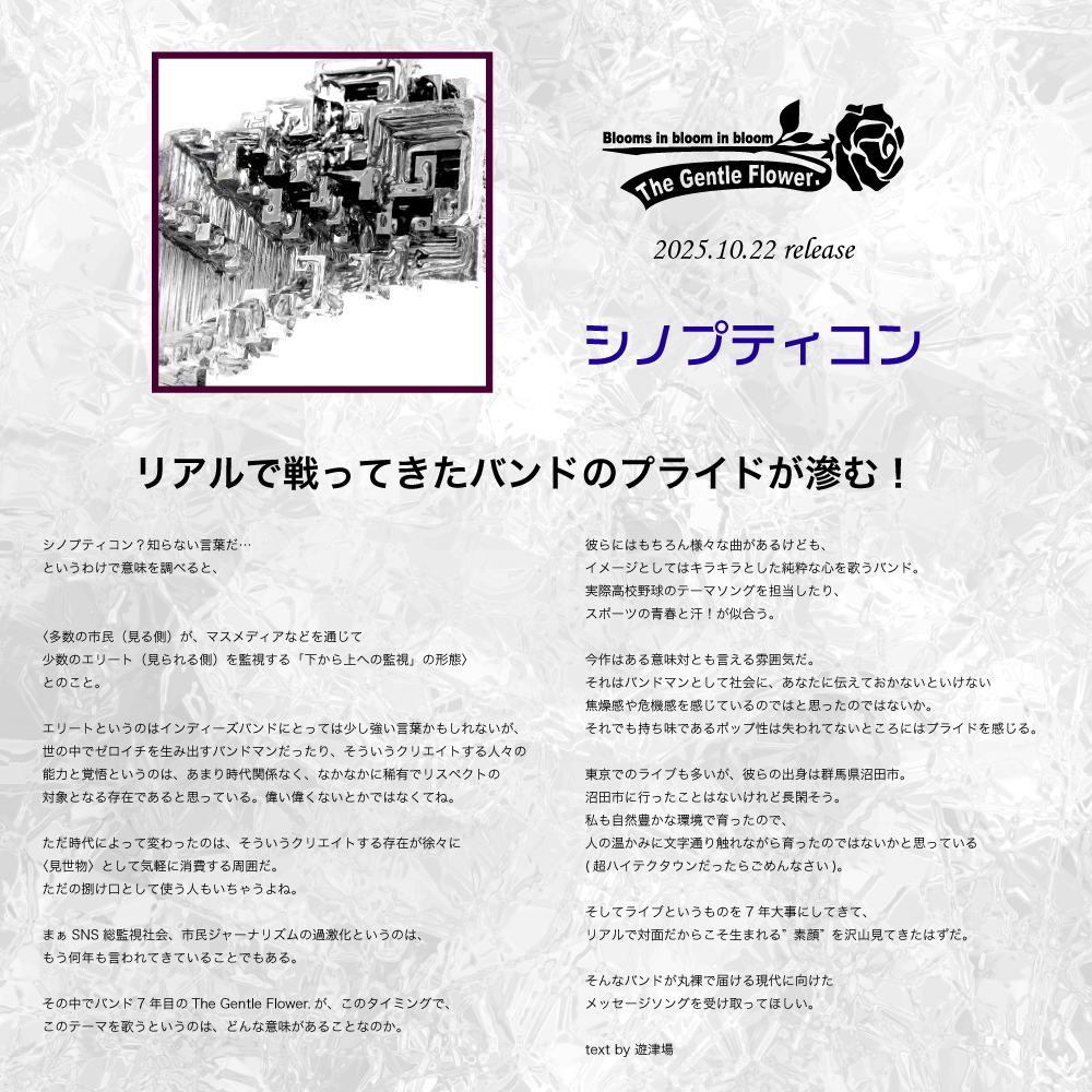 「シノプティコン」ディスクレビュー