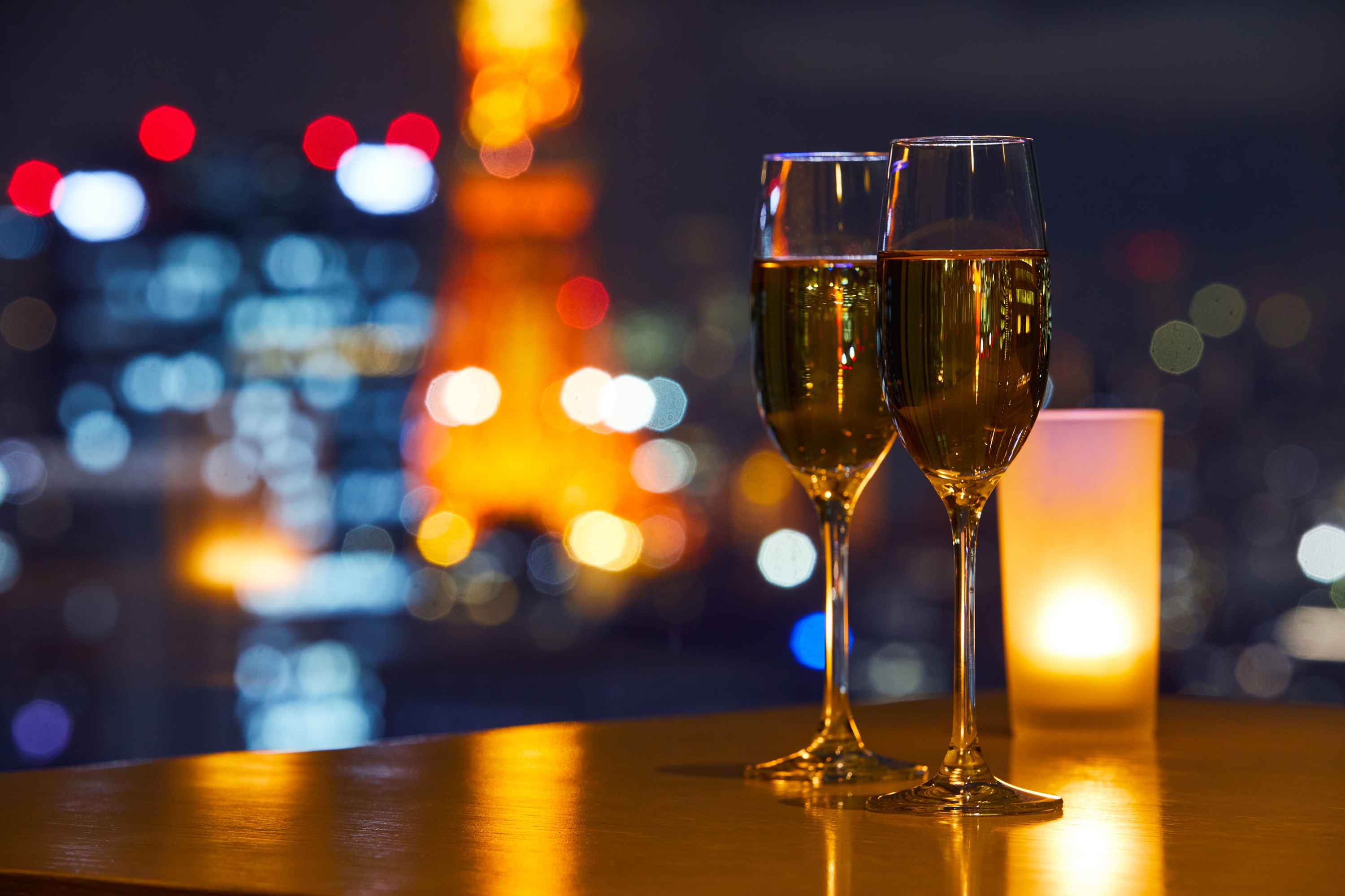 24Fオールデイダイニング「ハーモニー」夜景