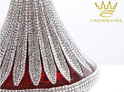 CROWNVINE クリスタルデキャンタ トラディションスタイル シルバー CROWNVINE クリスタルデキャンタ トラディションスタイル