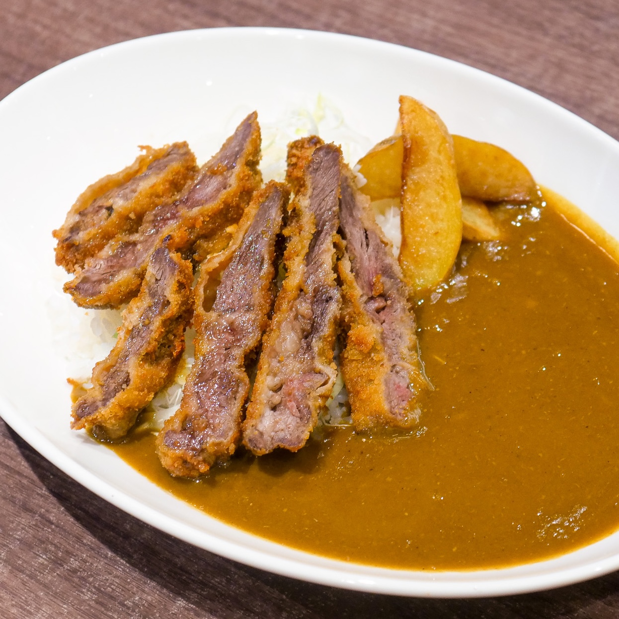 和牛カツカレー