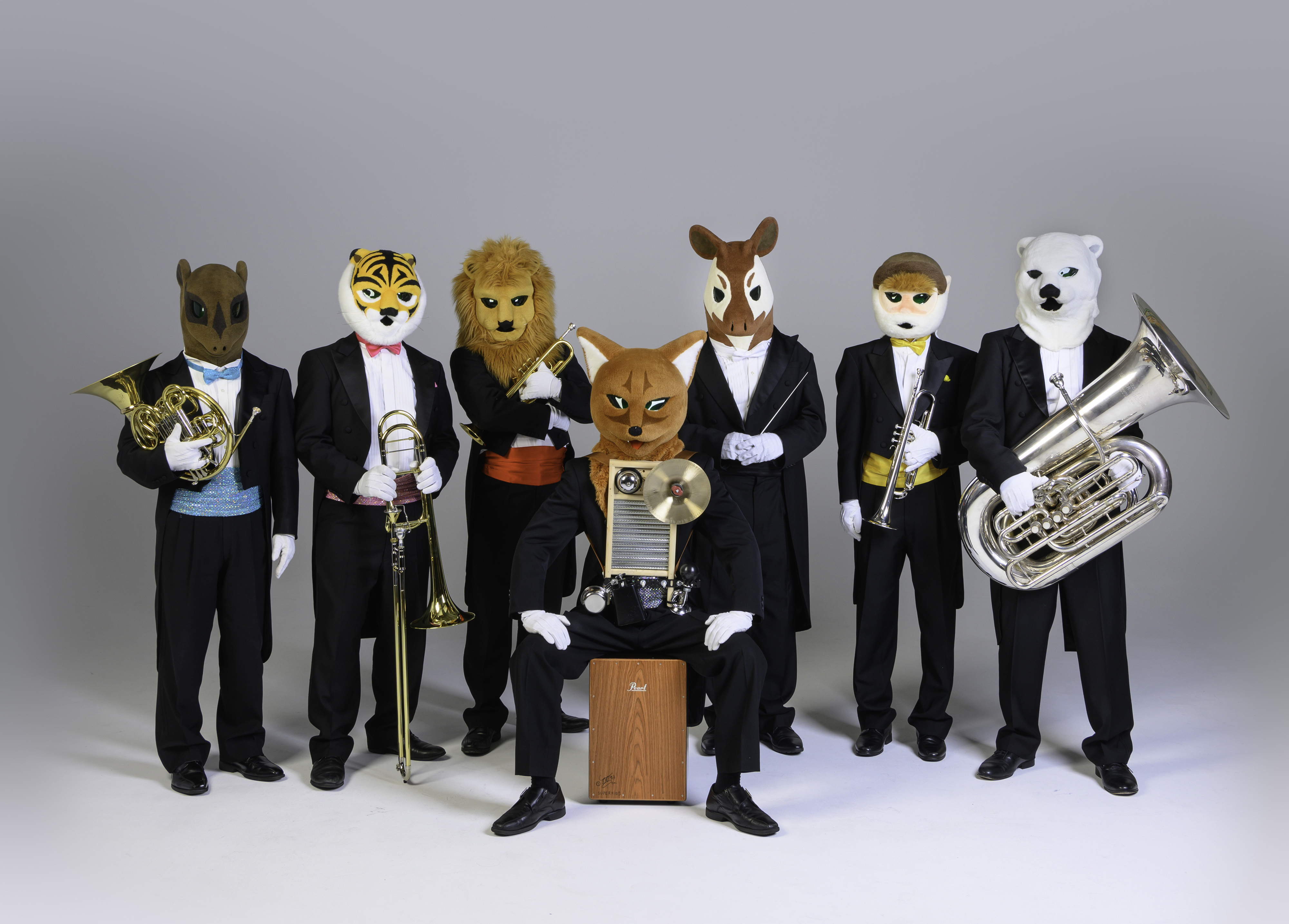 動物たちの金管五重奏団 ズーラシアンブラス 金管アンサンブルの魅力が詰まったコンサート「ズーラシアンブラス・マニア」を  5月4日(土)、5日(日)に名古屋、大阪で開催｜PressWalker