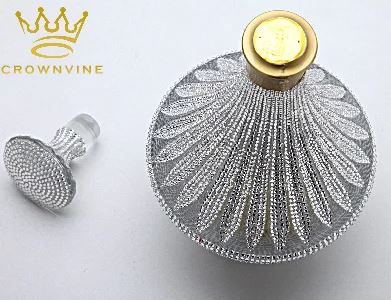 CROWNVINE クリスタルデキャンタ トラディションスタイル シルバー K9 クリスタルデキャンタ トラディション スタイル ブランデー