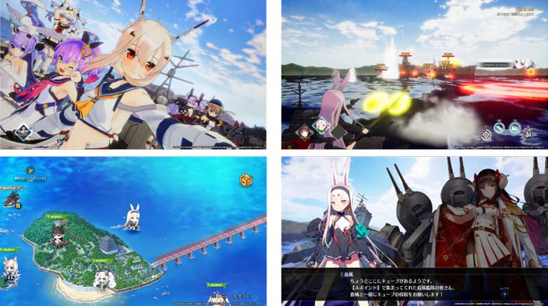 Nintendo Switch『アズールレーン クロスウェーブ』に 島風のキャラ