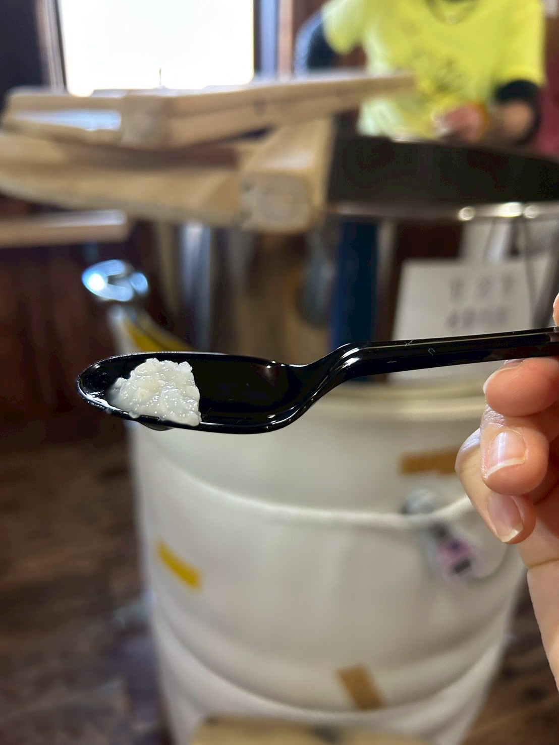 酒母の味見体験