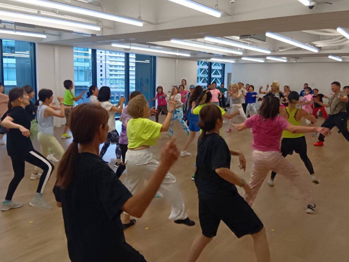 ZUMBAレッスン風景