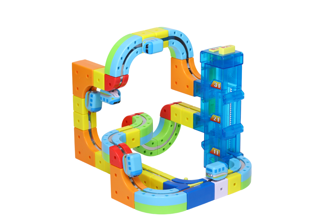 レールキューブクリアメカエレベーターセット