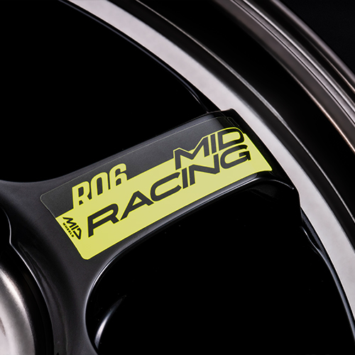 蛍光イエローステッカー