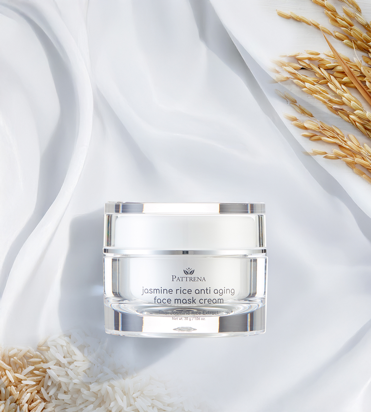 Pattrena Jasmine Rice Anti Aging Face Mask Cream