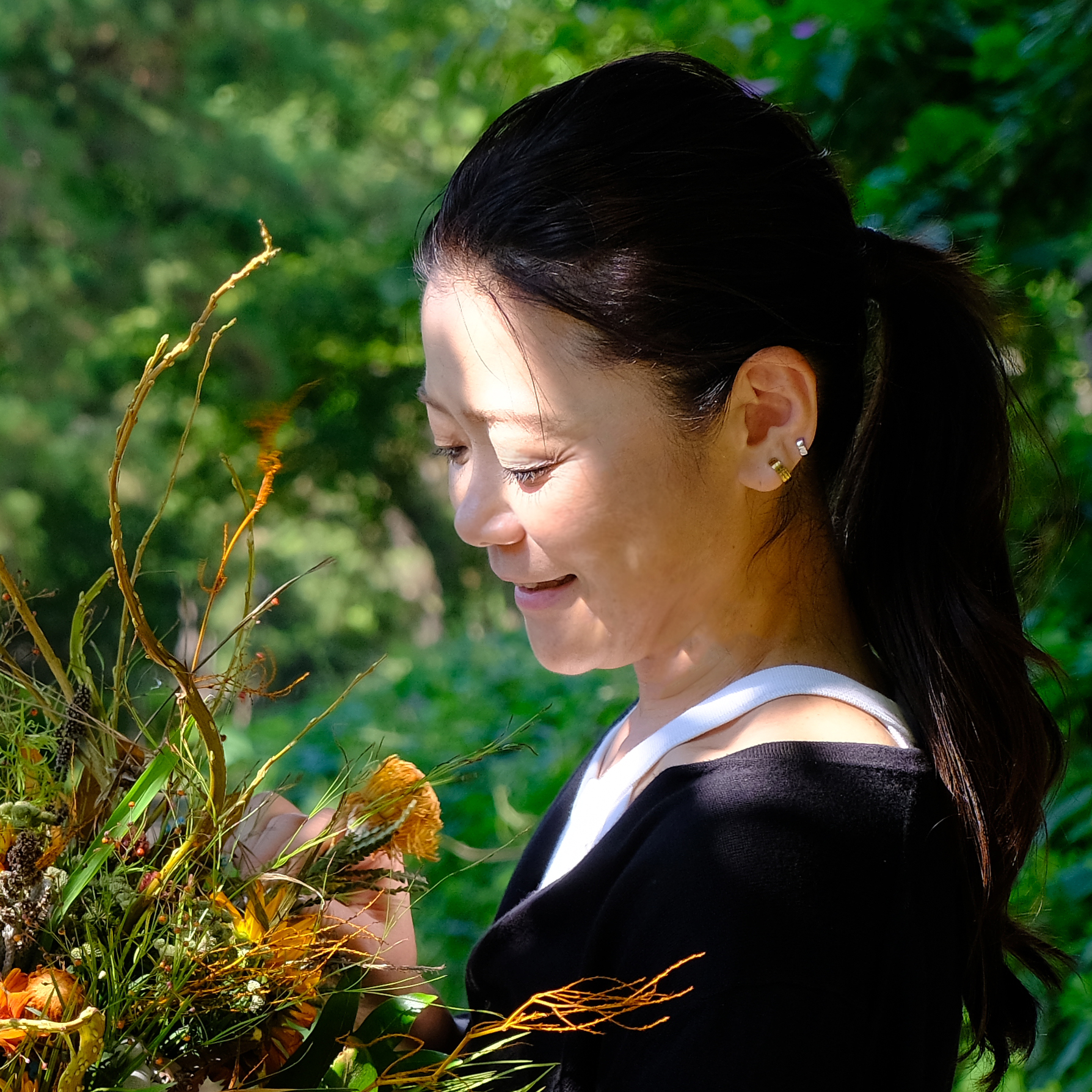 第一園芸 フラワービジネス事業本部 デザイナー志村 紀子