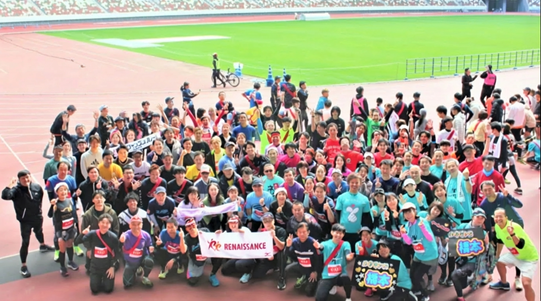 超スポーツクラブファンランリレー2024