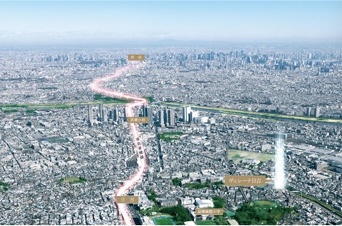 現地周辺の航空写真(2025年1月撮影)