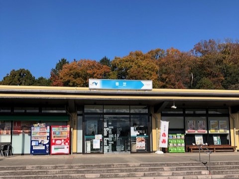 香芝SA(下り線)の外観