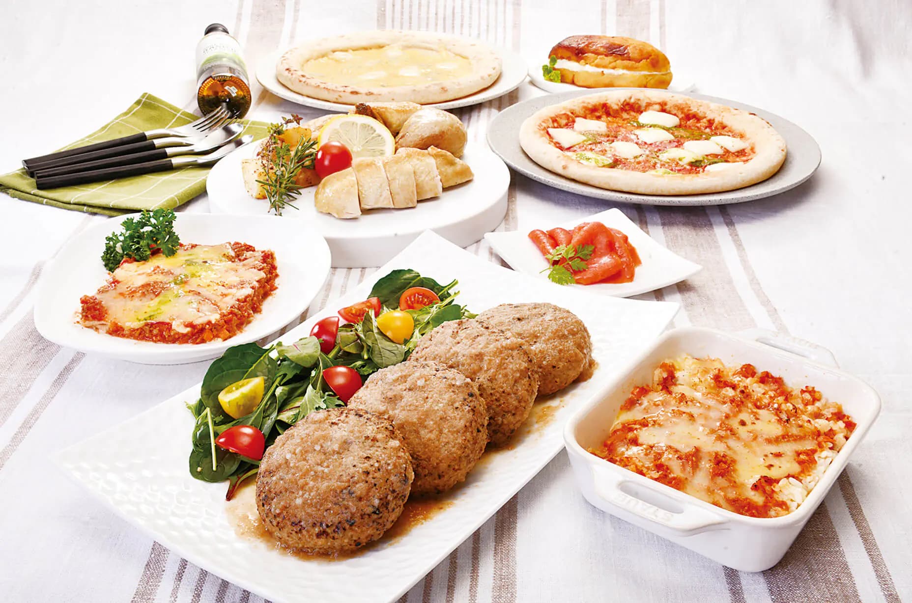 アイスター商事 『パーティーセット2025』(盛付けイメージ)