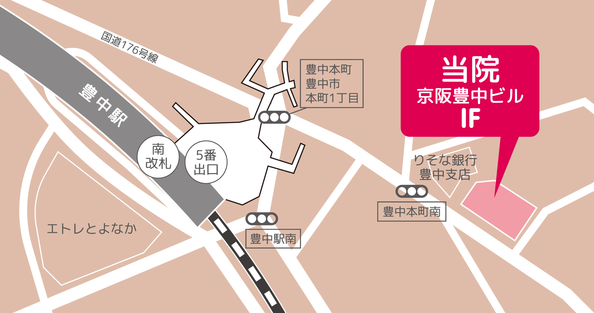 クリニックアクセスマップ