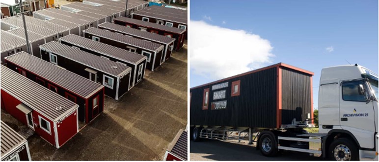 災害時の応急仮設住宅としても活用されています