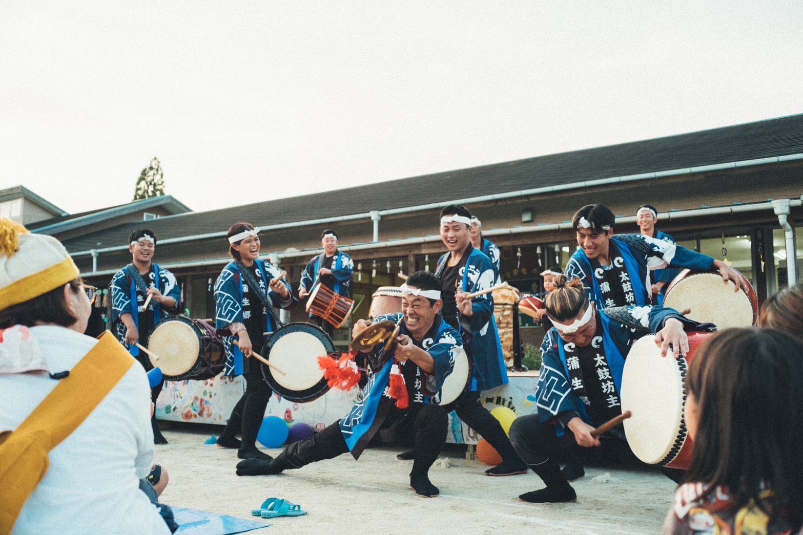 太鼓集団「蒲生郷太鼓坊主」