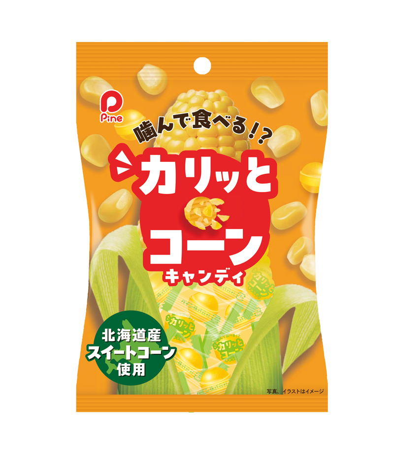 カリッとコーン パッケージ