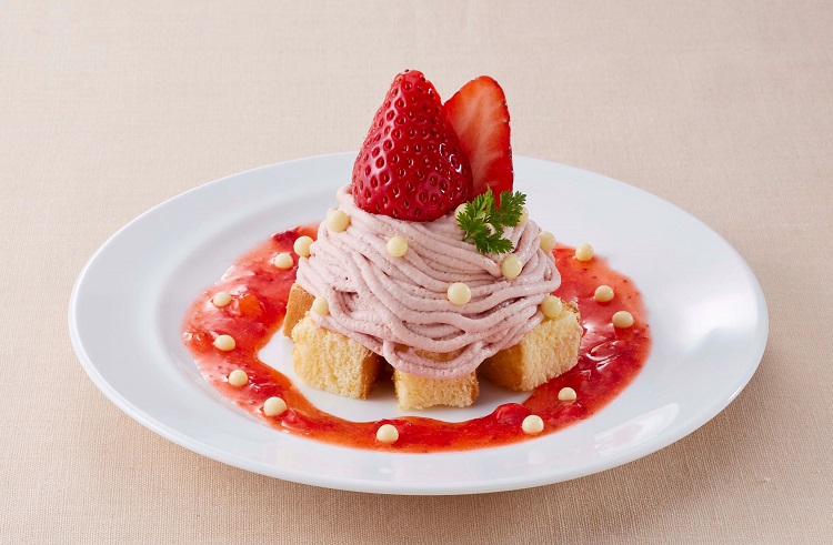 いちごモンブラン 599円(税込658円)