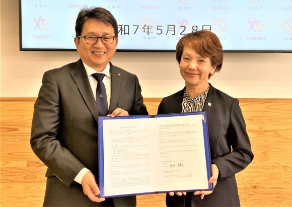 熊本県菊陽町と「健康づくり等に資する包括連携協定」を締結