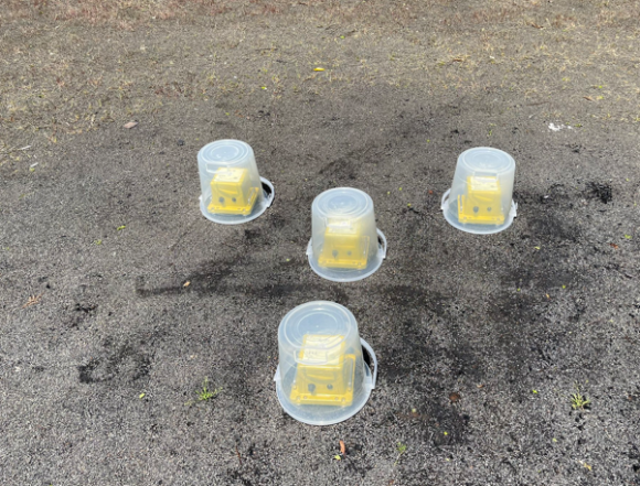 微動探査実施光景（珠洲市正院町にて）