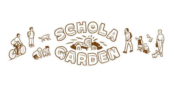 SCHOLA GARDEN　ロゴ／イラストレーション：サヌキナオヤ