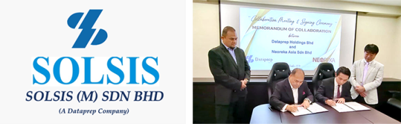 NEOREKA ASIAがSolsis (M) Sdn. Bhd.と販売代理店パートナー契約を締結