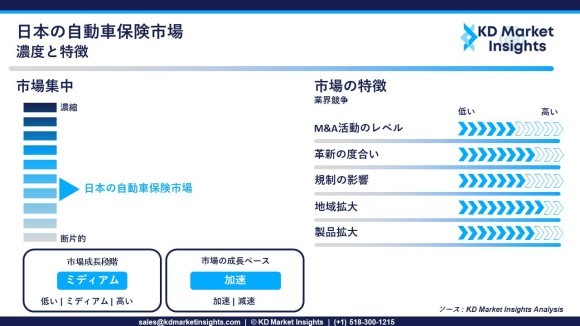 日本の自動車保険市場