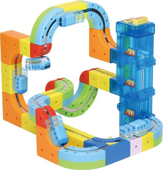 レールキューブ クリアメカエレベーターセット