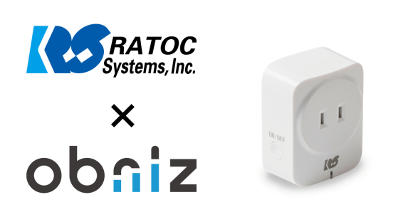 ラトックシステムBluetoothワットチェッカーとIoTプラットフォームobnizが連携
