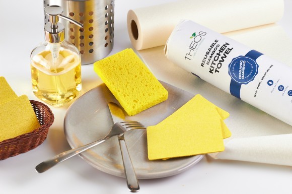 減プラスチック生活雑貨「THEOS」から新しいサスティナブル素材のキッチンスタイルをご提案