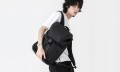 KLON MATTE COATED RUCK SACK-VAN BLACK