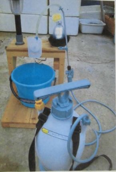 実演していた装置です。