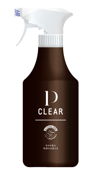 スプレー&拭き取りの簡単操作