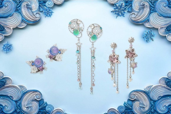 冬の新作「銀河と雪」