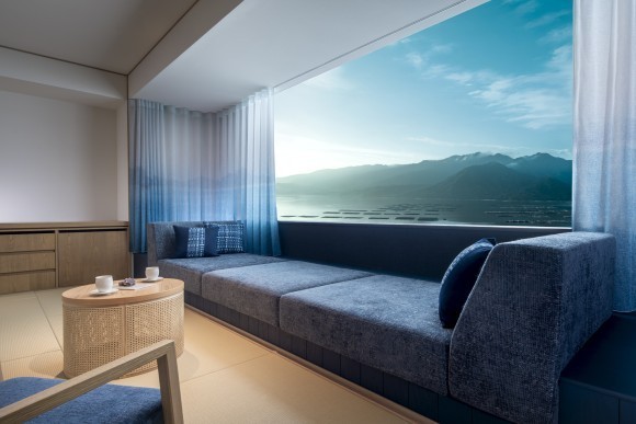 界 宮島のご当地部屋「海霧（うみぎり）の間」