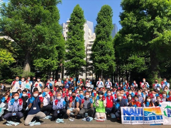 ゴミ拾い当日の様子