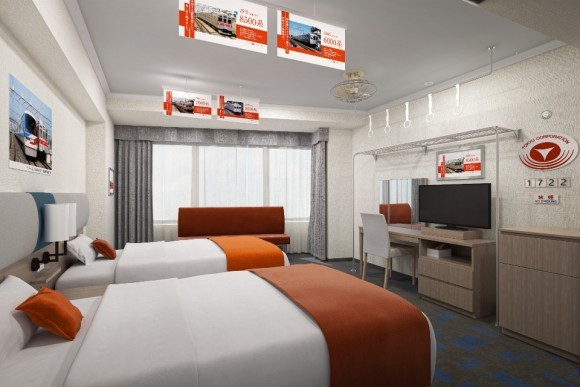 東急8500系トレインルーム