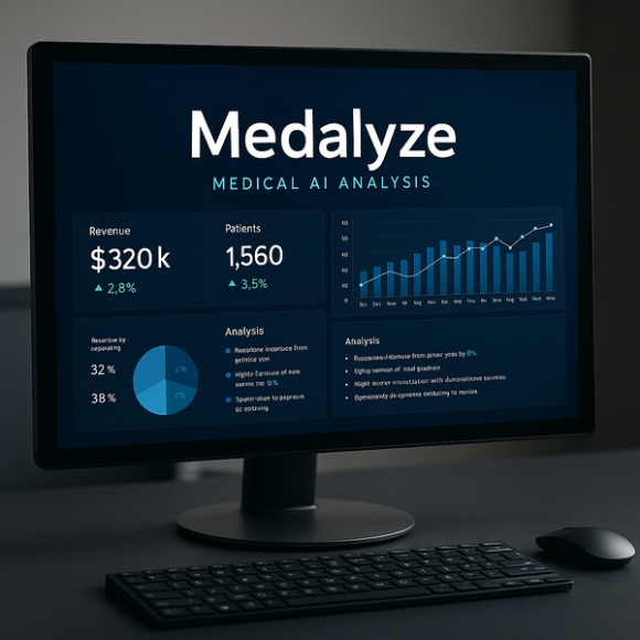 医療AI　医療経営分析ソフトメダライズ