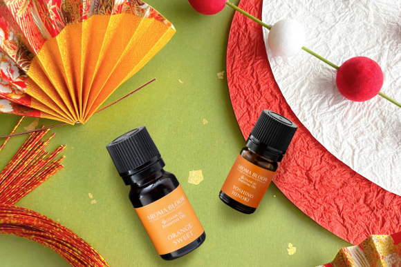 2024年の開運アロマ「吉野ヒノキ」「オレンジスイート」