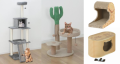 コメリのPet ami（ペットアミ）から猫の爪とぎに新作が登場 「キャットコンド 爪とぎケース付き」「爪とぎサボテン ステージ付き」「猫に小判シリーズ」