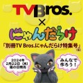 「TV Bros. ×にゃんだらけ」雑誌発売！