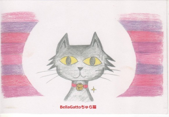 ちゅら猫イラスト