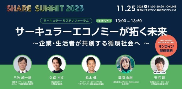 CLAS代表久保、「SHARE SUMMIT 2025」登壇