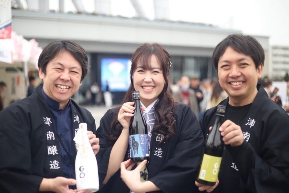 津南醸造は、東京スカイツリータウンで開催された『日本酒＆フードフェス2024』に参加しました。